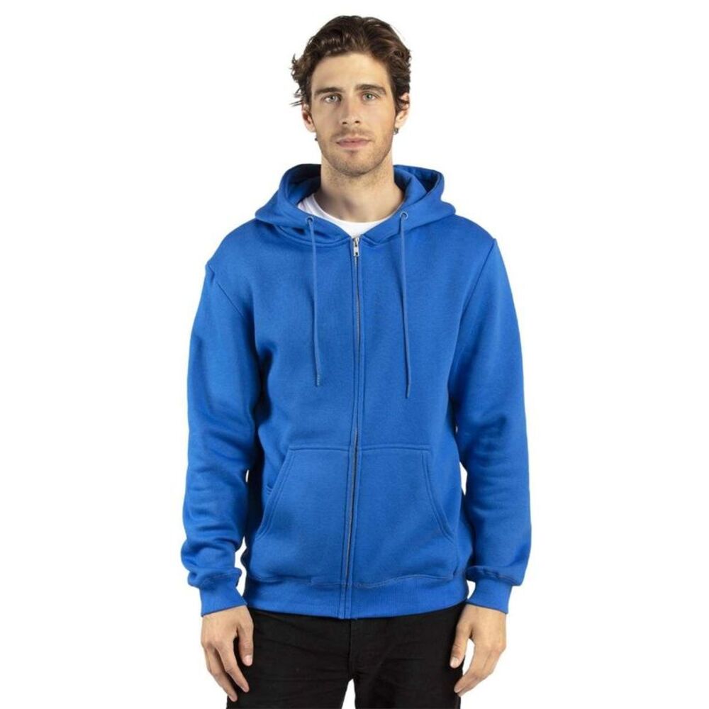 Threadfast Apparel Fleece Full-Zip  Sweatshirt / Royal